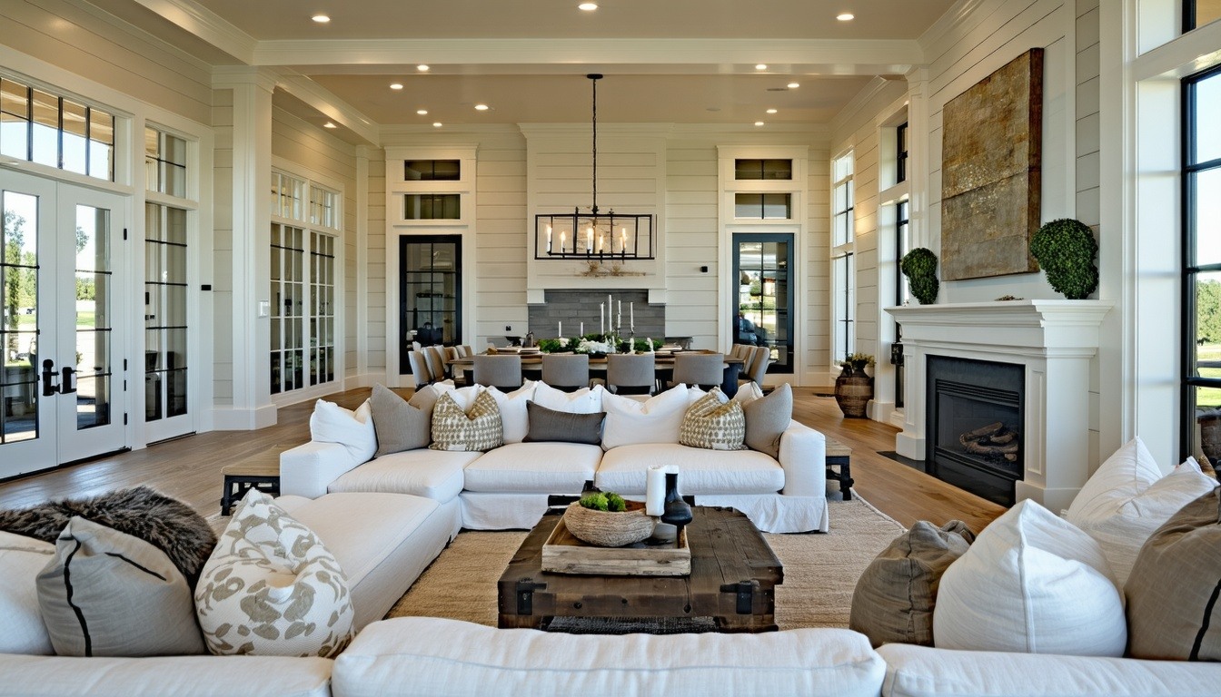 Beautifully staged living room ready for guests